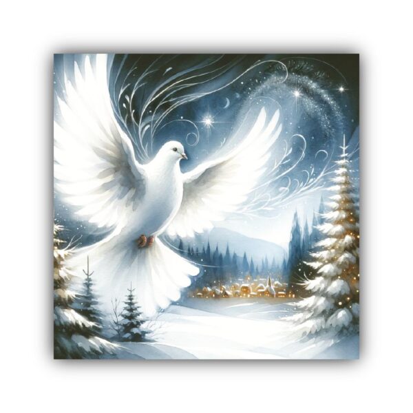 Christmas Card - The Dove (Pack of 10) - Image 2