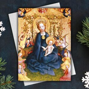Christmas Card - Madonna over the Bower (Pack of 10)