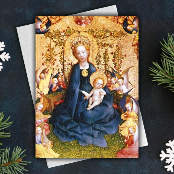 Christmas Card - Madonna over the Bower (Pack of 10)