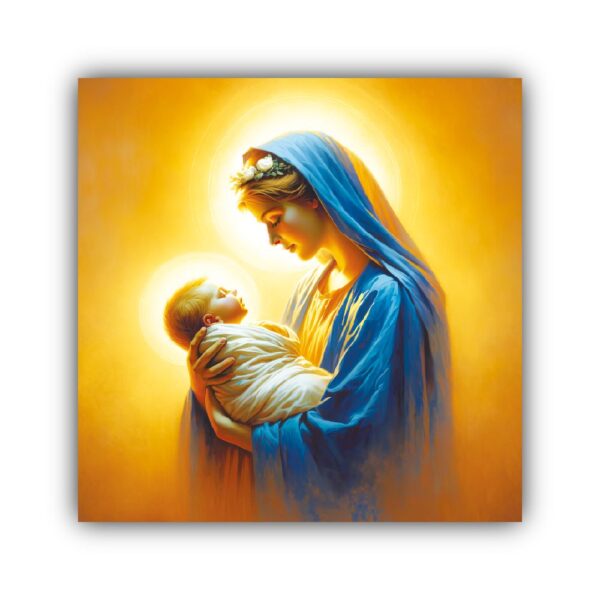 Christmas Card - Madonna and Child - Image 2