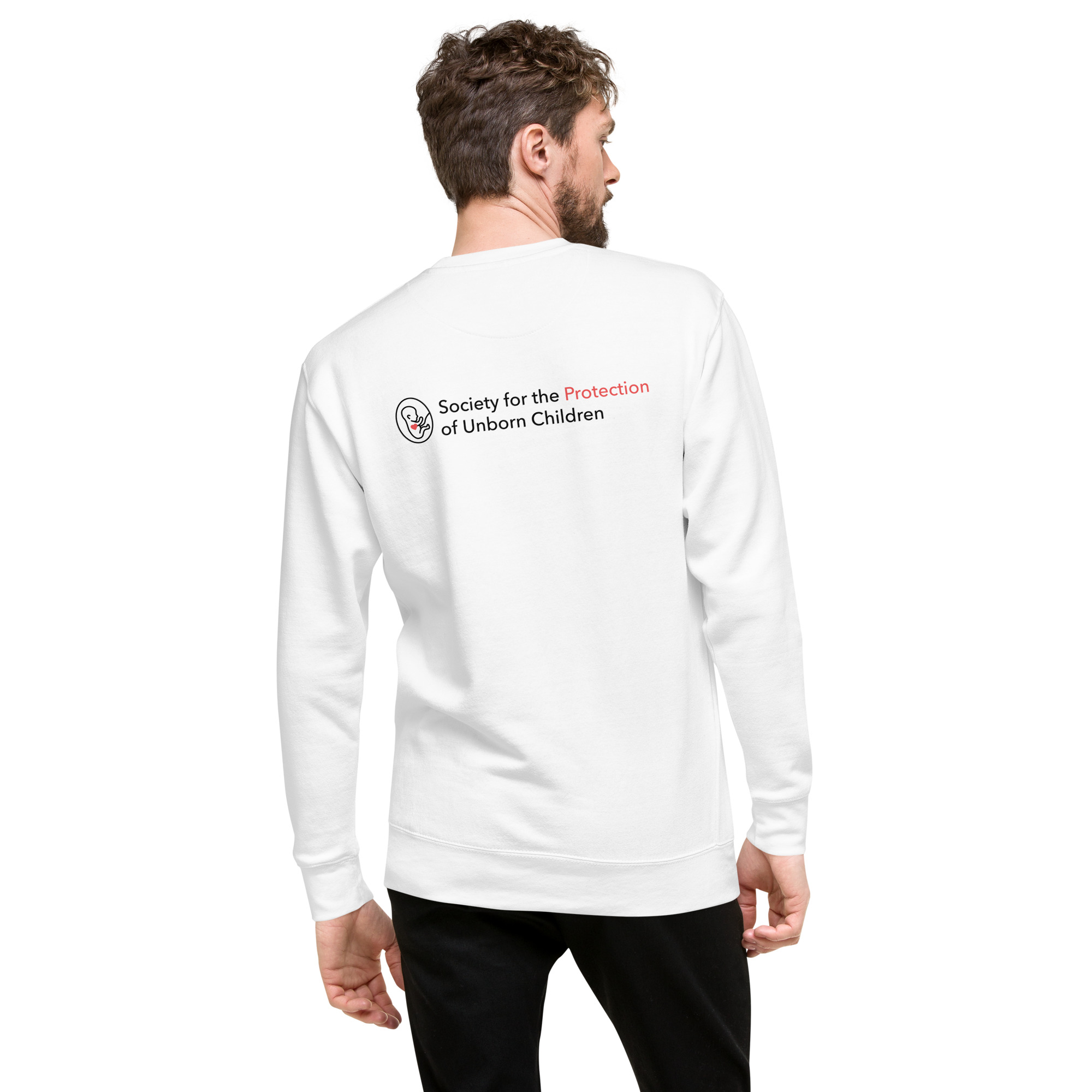 Unisex Footprint Sweatshirt - Image 2
