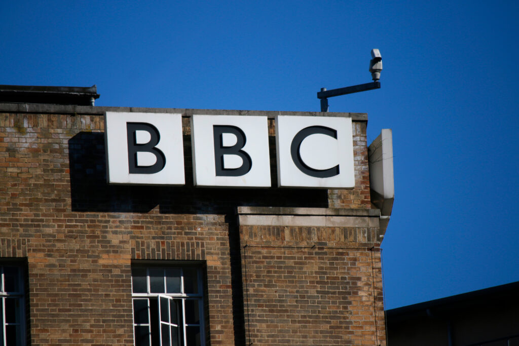 July,2018,-,Belfast:,The,Logo,Of,The,Brand,”bbc”.